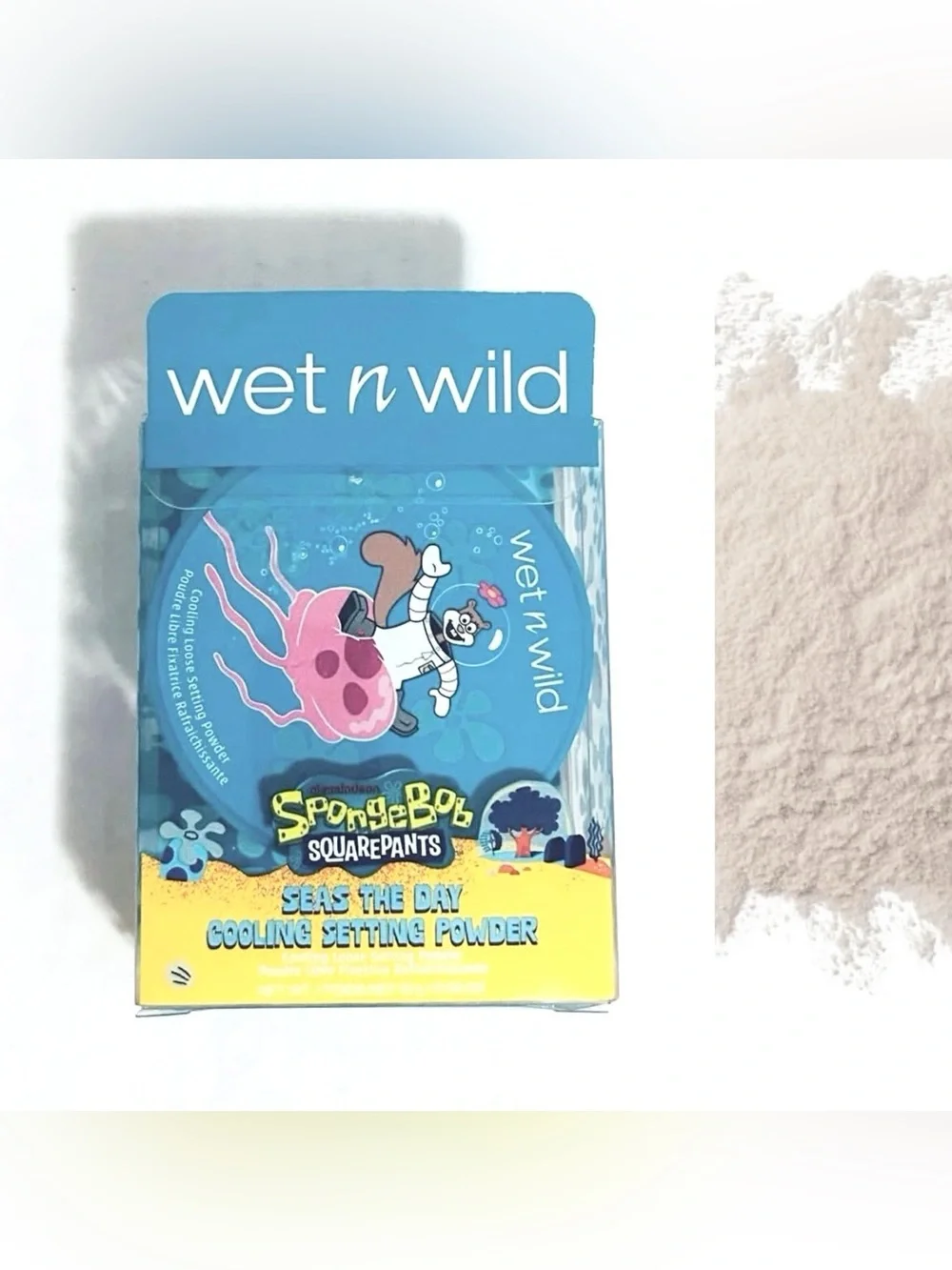 Wet n Wild SpongeBob Seas The Day Cooling Makeup Finishing Powder